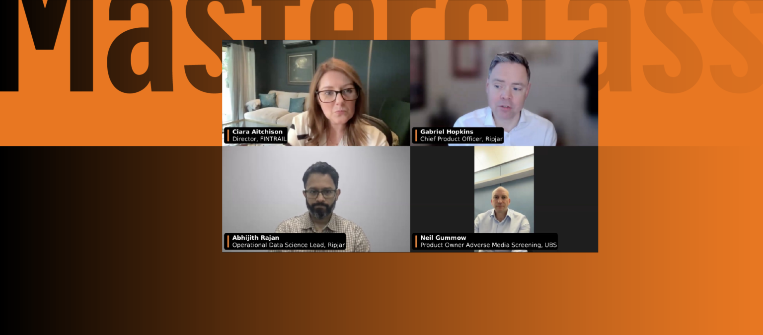 Ripjar AI Masterclass Summary